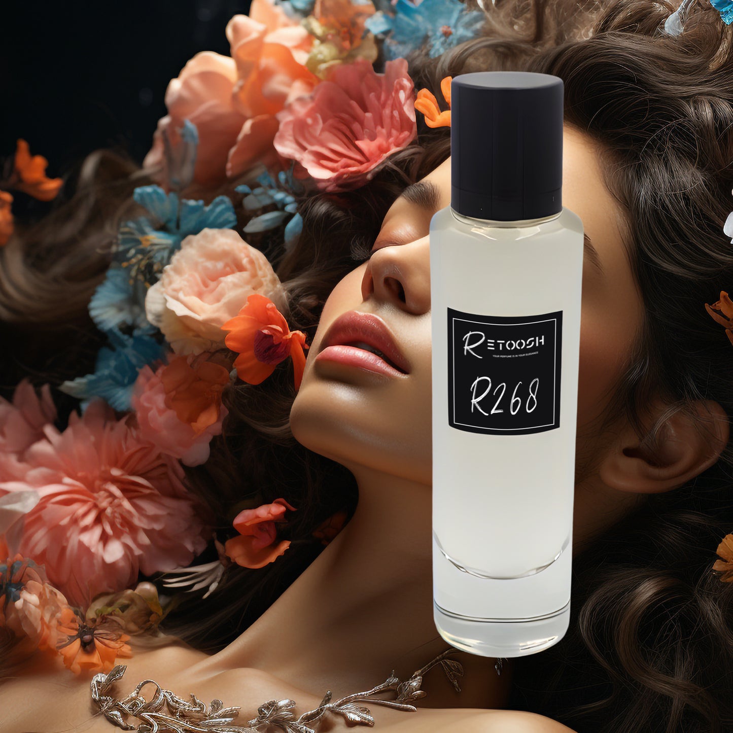 R268 | Velvet Rose Fragrance – A Floral Symphony of Violet & Sandalwood for Women | 50mL - Retoosh Perfumes