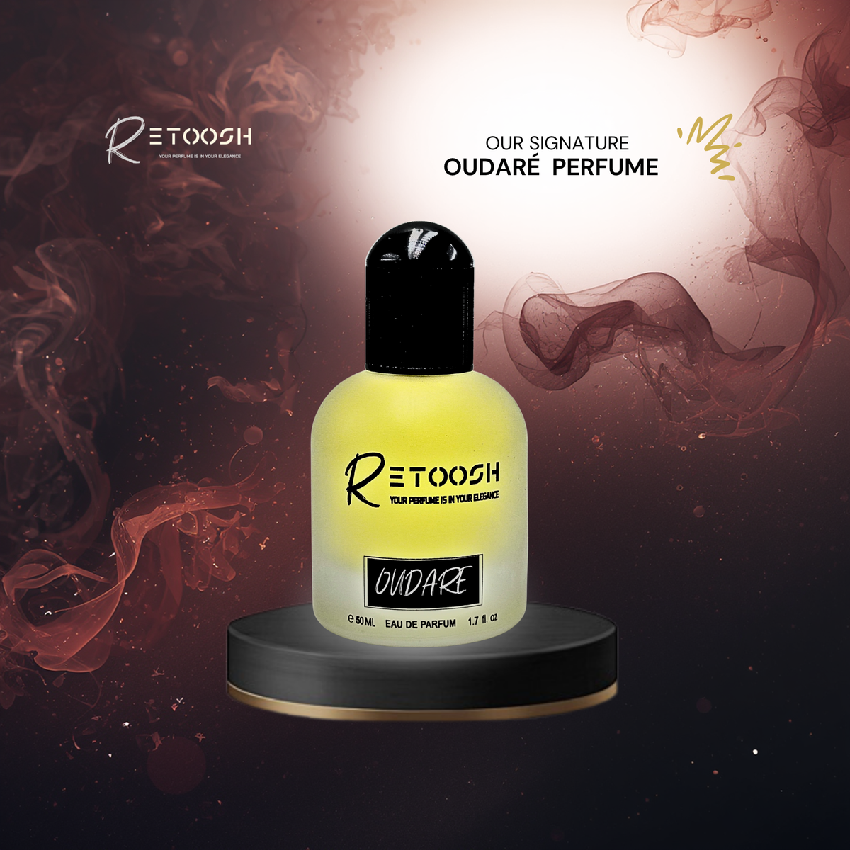 Oudaré – Eau de Parfum 50ml - Retoosh Perfumes