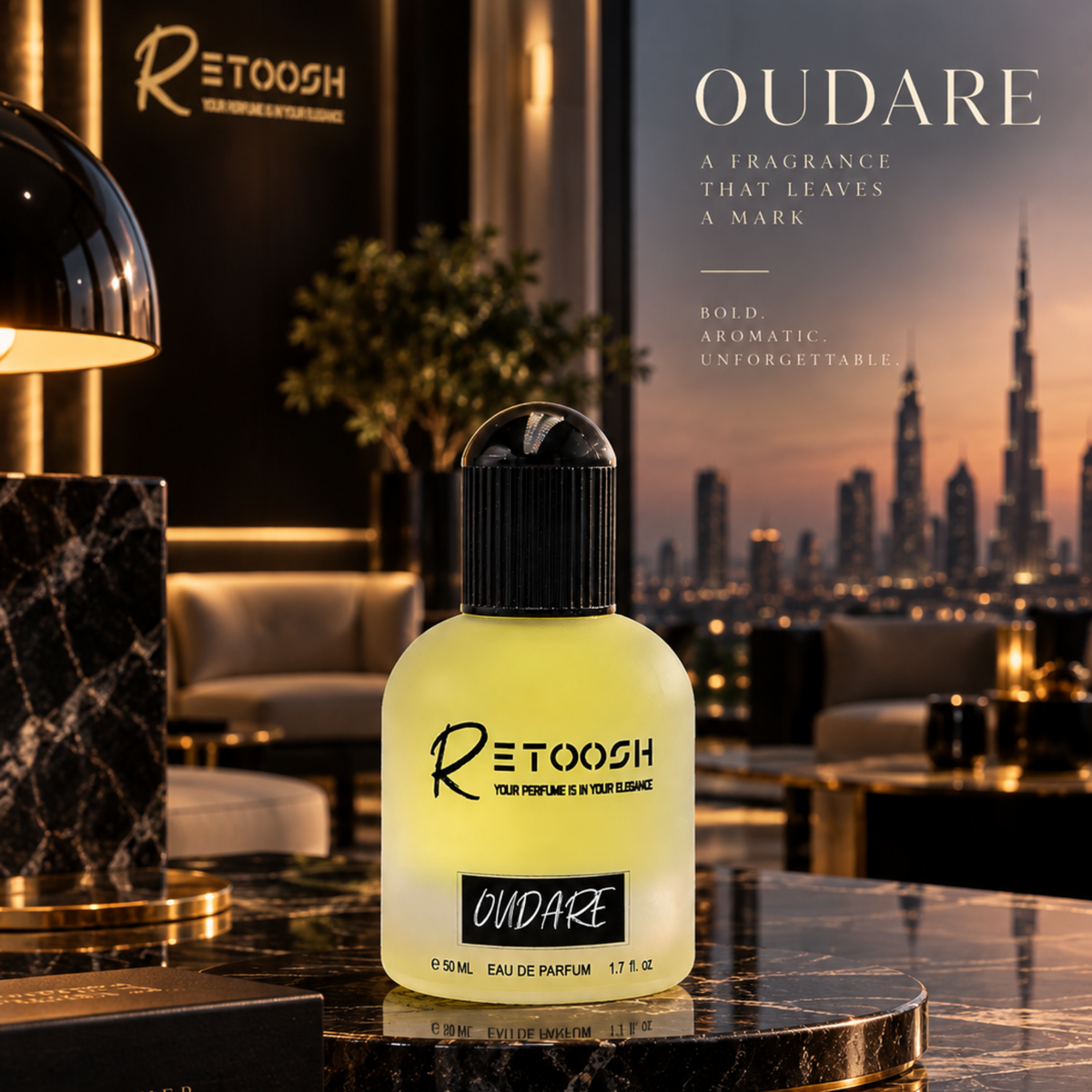 Oudaré – Eau de Parfum 50ml - Retoosh Perfumes