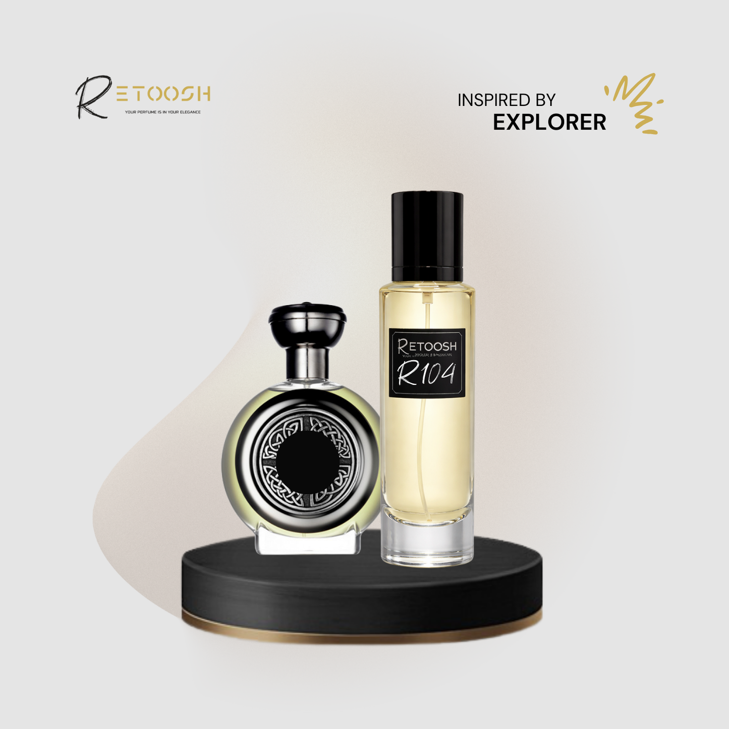 R104 Fregrance | Oriental Elegance & Warmth Fragrance For Women and Men | 50mL - Retoosh Perfumes