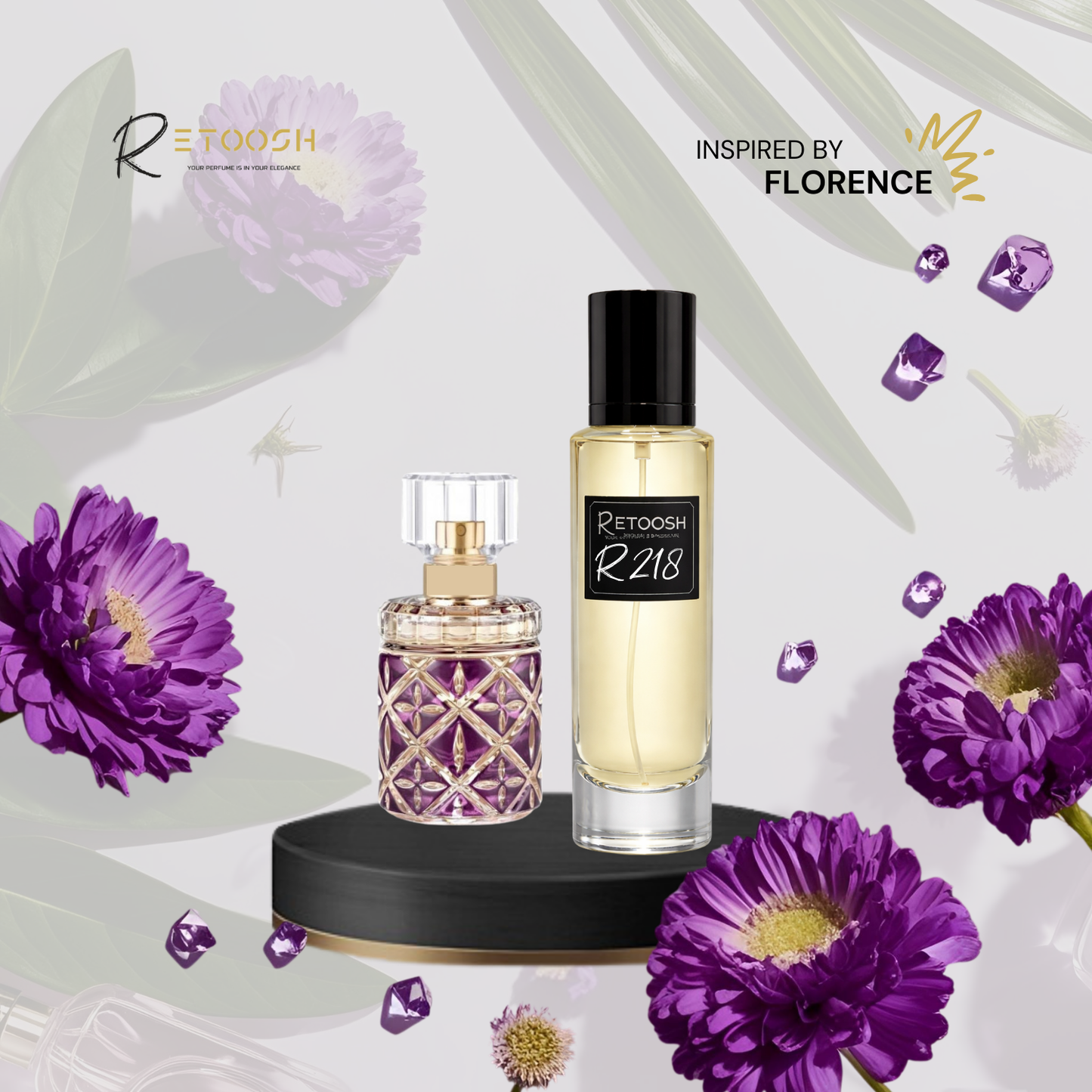 R218 - Velvet Blossom Fragrance For Woman | 50mL - Retoosh Perfumes