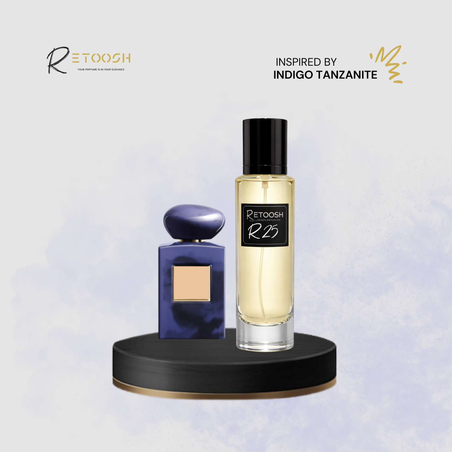 R25 Fragrance – A Majestic Oriental Woody Symphony For Women and Men | 50mL - Retoosh Perfumes