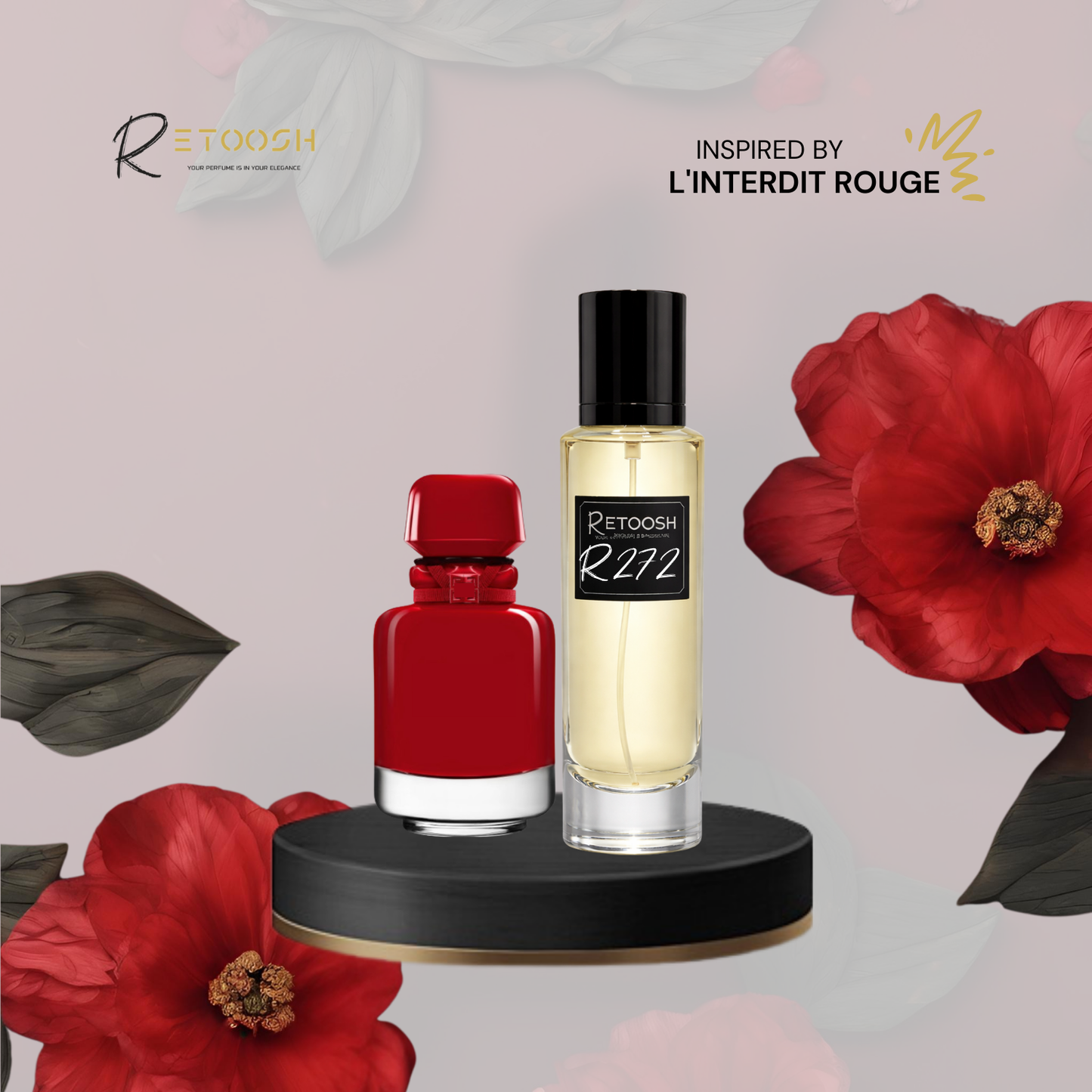 R272 | Fiery Bloom Fragrance for Women | 50mL - Retoosh Perfumes