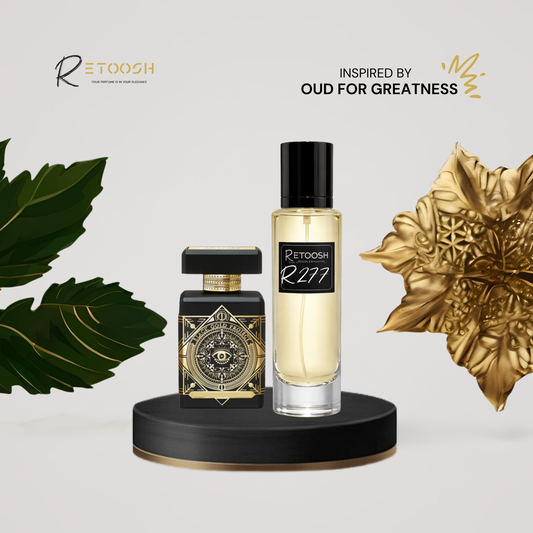 R277 Golden Oud Fragrance for Women and Men | 50mL - Retoosh Perfumes