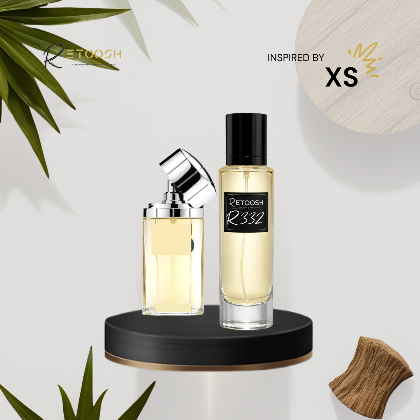 R332 Mystic Breeze Fragrance – A Woody Elixir of Citrus & Herbs for Men | 50mL - Retoosh Perfumes
