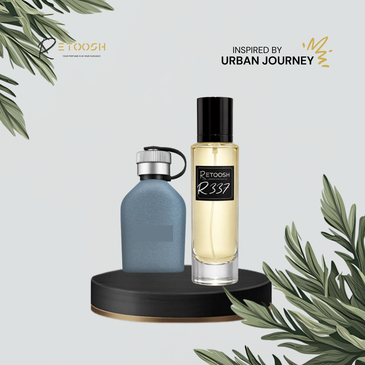 R337 Green Serenity Fragrance for Men | 50mL - Retoosh Perfumes
