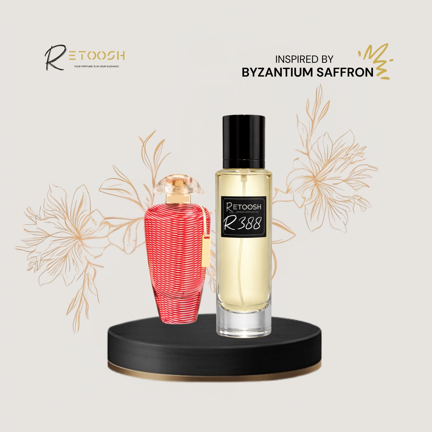 R388 Velvet Blaze Fragrance for Women and Men | 50mL - Retoosh Perfumes