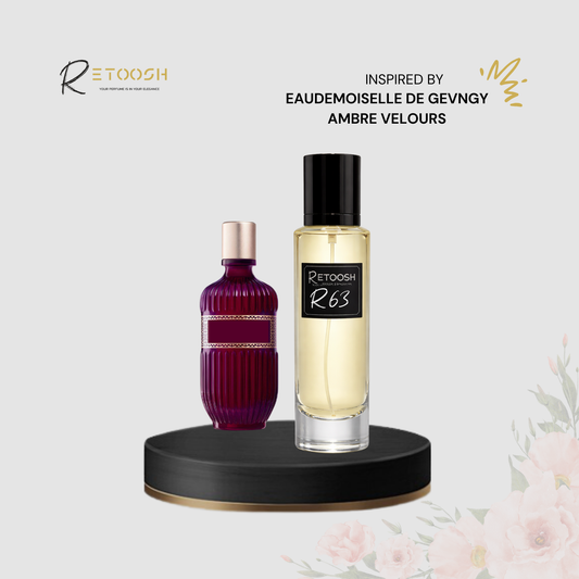 R63 Fragrance – A Sensual Oriental Floral Symphony For Women | 50mL - Retoosh Perfumes