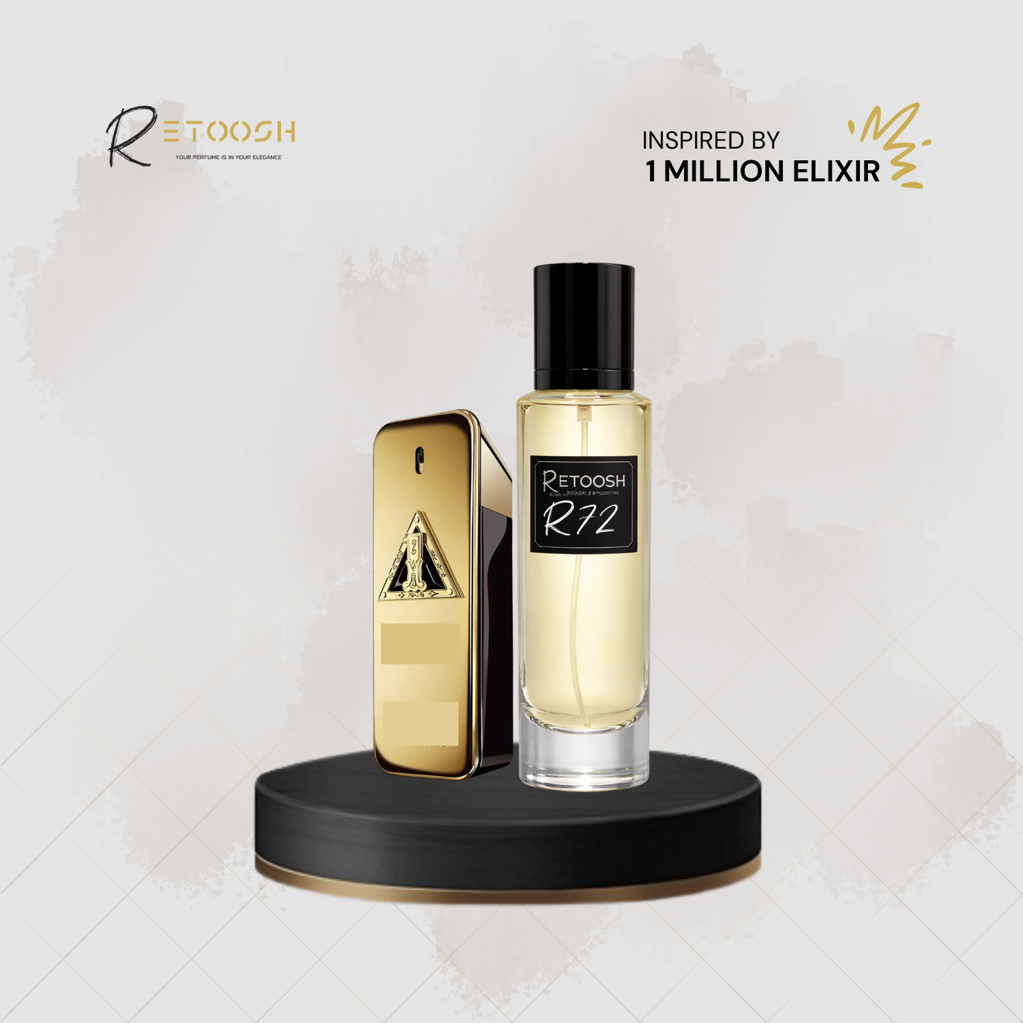 R72 Fragrance - An unforgettable experience with a long-lasting scent For Men | 50mL - Retoosh Perfumes