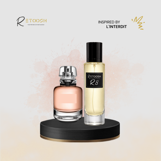 R8 Oriental Floral Fragrance  for Women | 50mL - Retoosh Perfumes