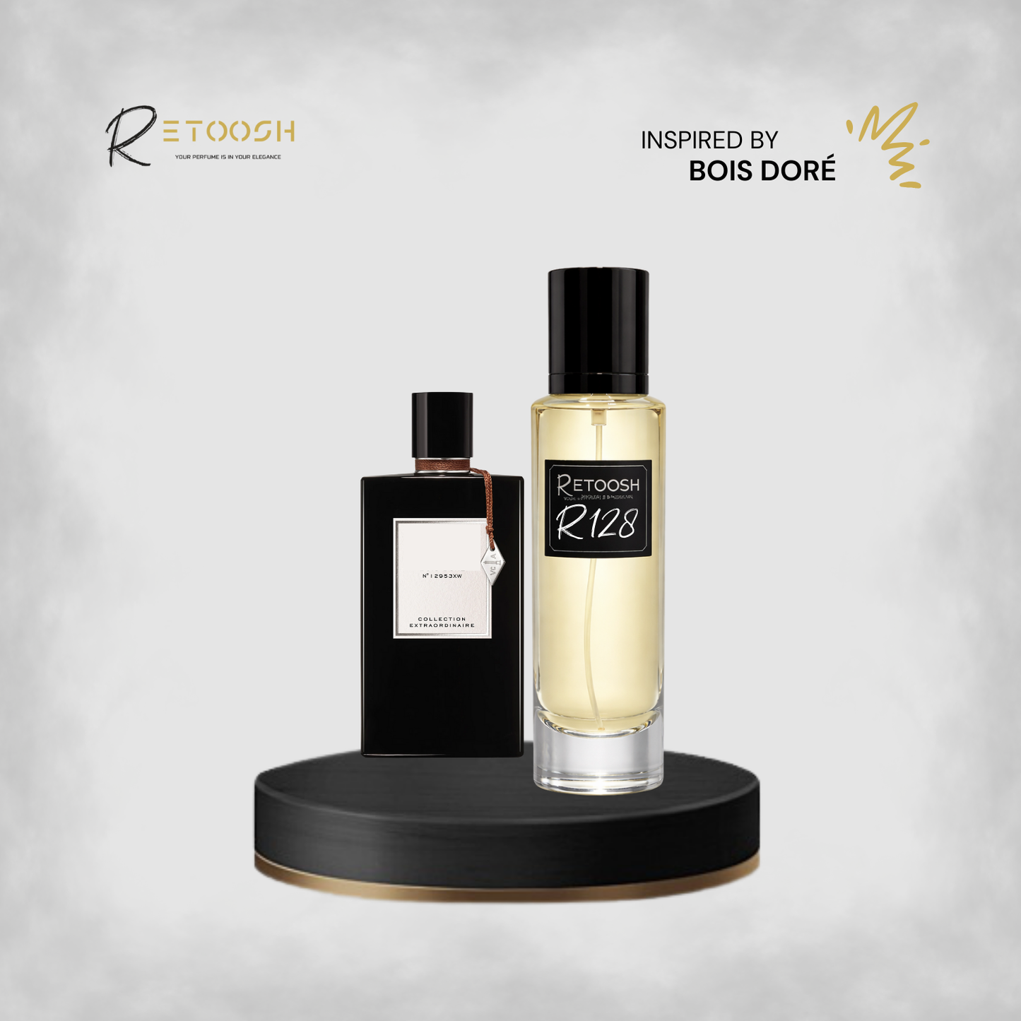 R128 Fragrance - A Majestic Oriental Woody Experience For Women and Men | 50mL - Retoosh Perfumes