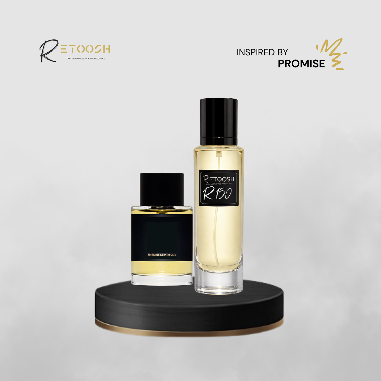 R150 Fragrance Symphony | Oriental Floral Elegance for Women and Men | 50mL - Retoosh Perfumes