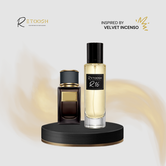 R16 Fragrance – A Timeless Oriental Woody Masterpiece For Men  | 50mL - Retoosh Perfumes