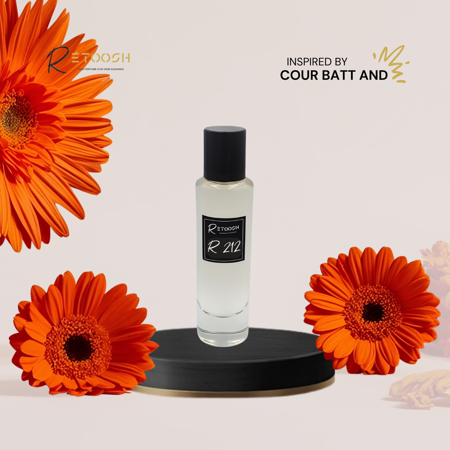 R212 : Radiant Bloom | Fragrance R212 for Women | 50mL - Retoosh Perfumes
