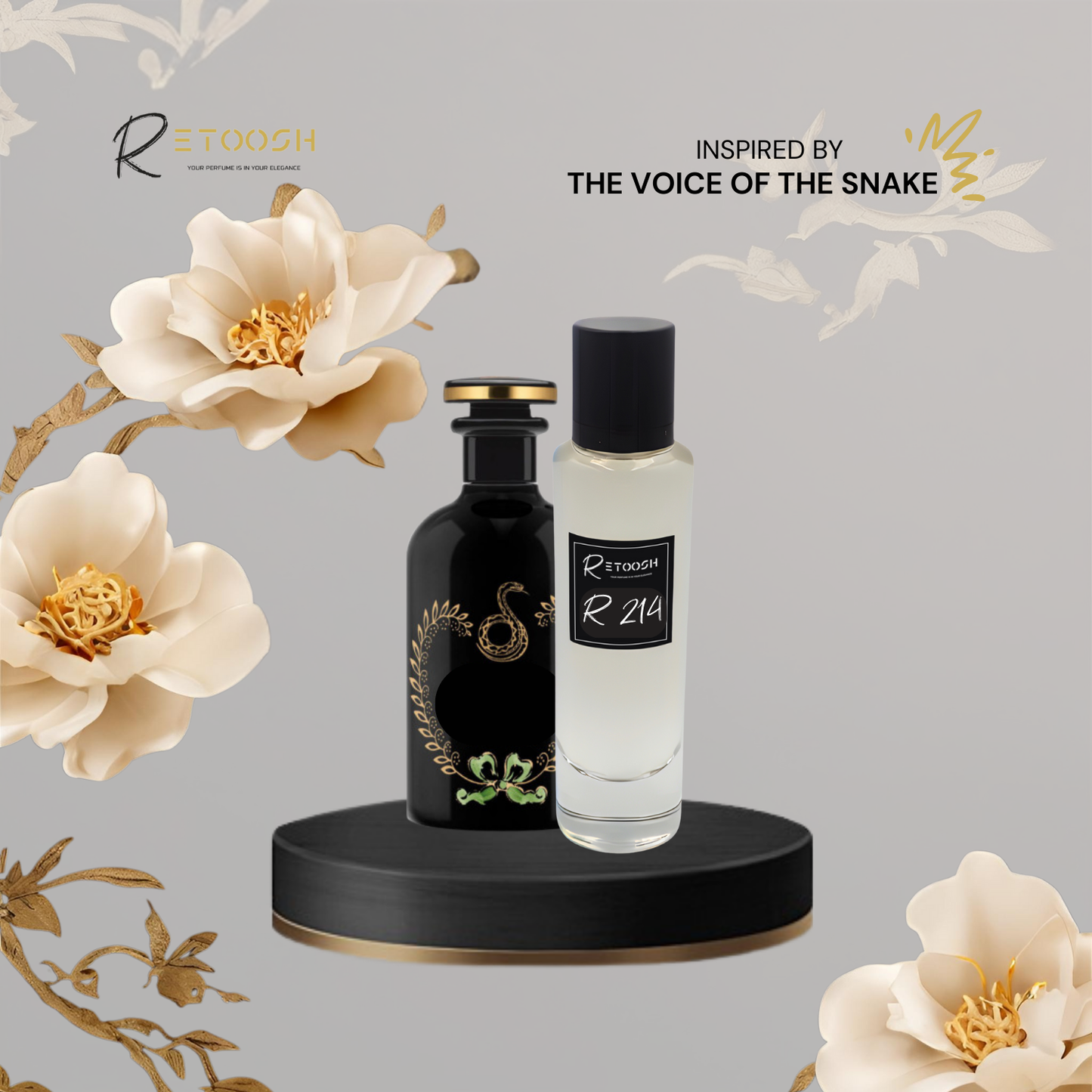 R214 - Fragrance of Midnight Ember for men and women| 50mL - Retoosh Perfumes