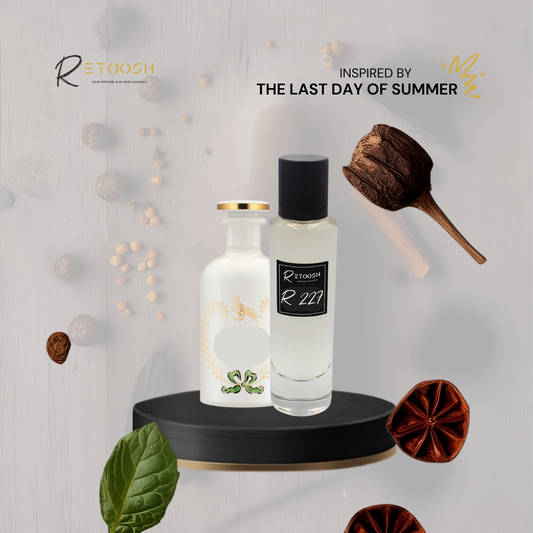 R227 Mystic Ember Fragrance – A Woody-Spicy Elegance Inspired by Earthy Aromas for Women and Men | 50mL - Retoosh Perfumes