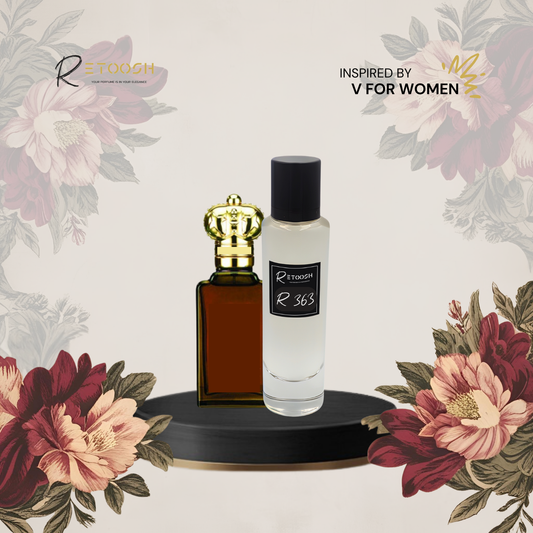 R363 - Velvet Bloom Fragrance – A Symphony of Chamomile & Amber for Women | 50mL - Retoosh Perfumes