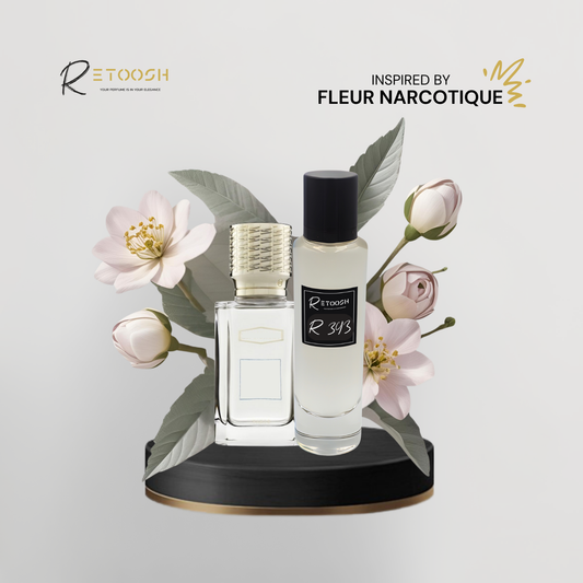 R393 Peony Lush Fragrance – A Floral Fruity Symphony with Peach & Lychee for women and men | 50mL - Retoosh Perfumes