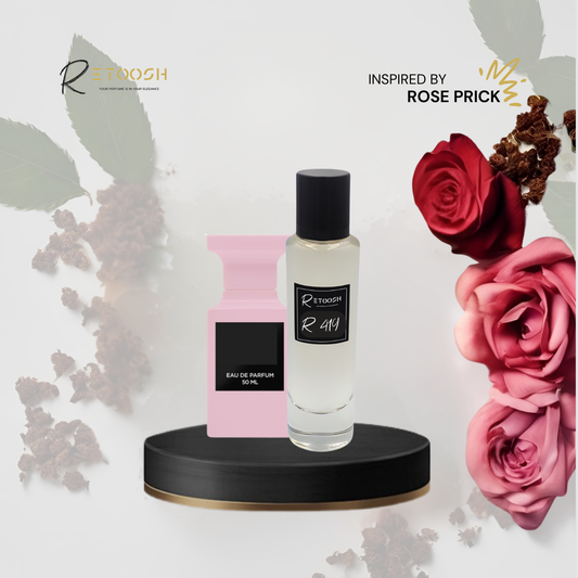 R419 | Royal Rose Spice Fragrance for Women and Men | 50mL - Retoosh Perfumes