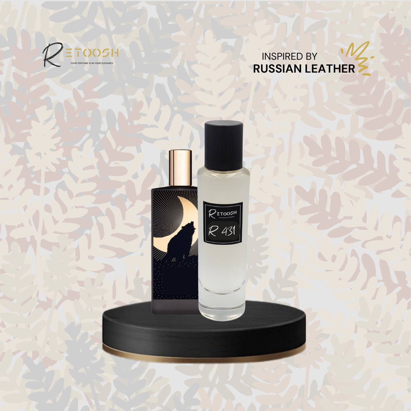 R431 Aromatic Leather Fragrance for Women and Men | 50mL - Retoosh Perfumes