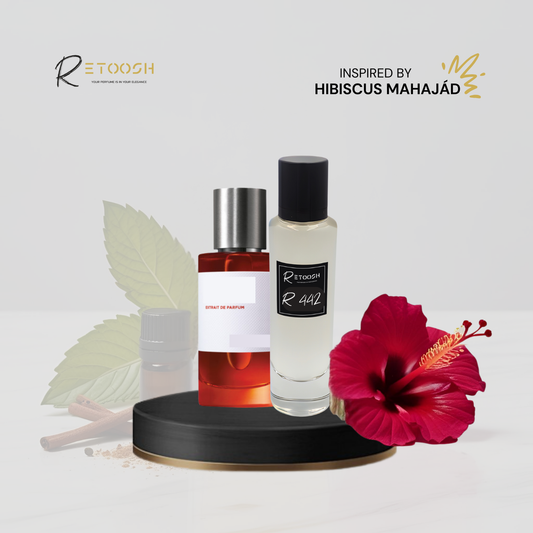 Fragrance R442 – Enchanted Rose & Vanilla Elixir for Women and Men | 50mL - Retoosh Perfumes