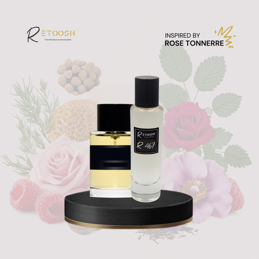 R467 | Velvet Rosé Fragrance – A Sensual Symphony of Florals, Honey & Woods for Women | 50mL - Retoosh Perfumes