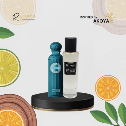 R468 | Golden Citrus Drift | Luxury Fragrance for Women and Men | 50mL - Retoosh Perfumes