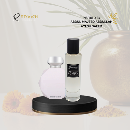 R483 | Amber Velvet Bloom Fragrance for Women and Men | 50mL - Retoosh Perfumes