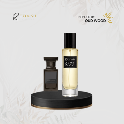 Fragrance R70 - The Essence of Oriental Woody Luxury For Women and Men | 50mL - Retoosh Perfumes