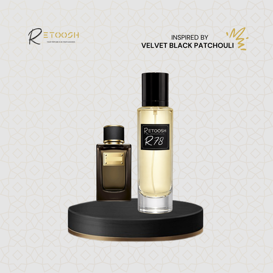R78 Fragrance - A Symphony of Oriental Woody Elegance For Women and Men | 50mL - Retoosh Perfumes