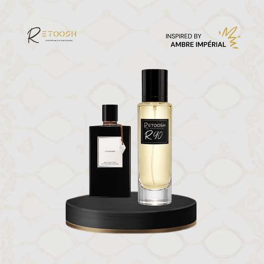 R90 Fragrance - A Symphony of Oriental Spice For Women and Men | 50mL - Retoosh Perfumes